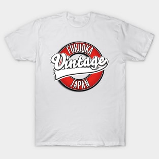 Fukuoka Vintage Japan logo T-Shirt